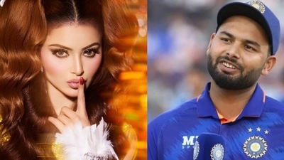 Urvashi Rautela says she didn't apologise to Rishabh Pant but her fans in recent interview. Urvashi Rautela says she didn't apologise to Rishabh Pant but her fans in recent interview.