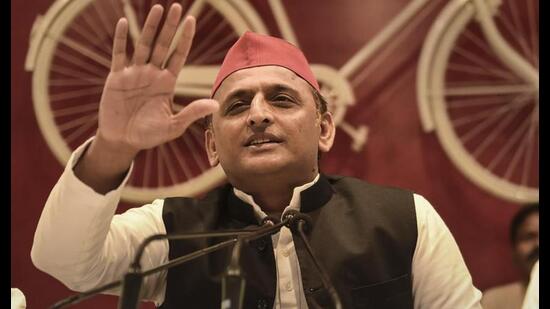 The move is being seen apparently as a sign of improvement in the nephew-uncle relationship after Pragatisheel Samajwadi Party (Lohia) chief Shivpal Singh Yadav announced to contest the 2024 Lok Sabha election from Mainpuri and be a part of the government that comes to power at the centre. (File Photo)