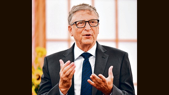 Bill Gates is co-chairman of Bill & Melinda Gates Foundation (AFP)