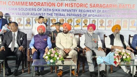 Rajya Sabha MP S Vikramjit Singh said inclusion of a chapter on the battle will teach about the unparalleled bravery of the 21 Sikh soldiers who fought till their death (Twitter/vikramsahney) Rajya Sabha MP S Vikramjit Singh said inclusion of a chapter on the battle will teach about the unparalleled bravery of the 21 Sikh soldiers who fought till their death (Twitter/vikramsahney)