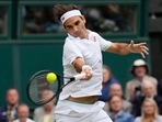 Roger Federer in action.(AP) Roger Federer in action.(AP)