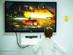 A 32 inch smart TV is a good option for daily use.