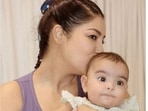 Debina Bonnerjee with daughter Lianna.