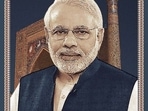 A group of people belonging to the Indian community, The India Club in Tashkent, sent a gift for Prime Minister Narendra Modi with a portrait of him painted on the Uzbek wall carpet as a mark of respect, in Tashkent on Thursday. (ANI Photo) A group of people belonging to the Indian community, The India Club in Tashkent, sent a gift for Prime Minister Narendra Modi with a portrait of him painted on the Uzbek wall carpet as a mark of respect, in Tashkent on Thursday. (ANI Photo)