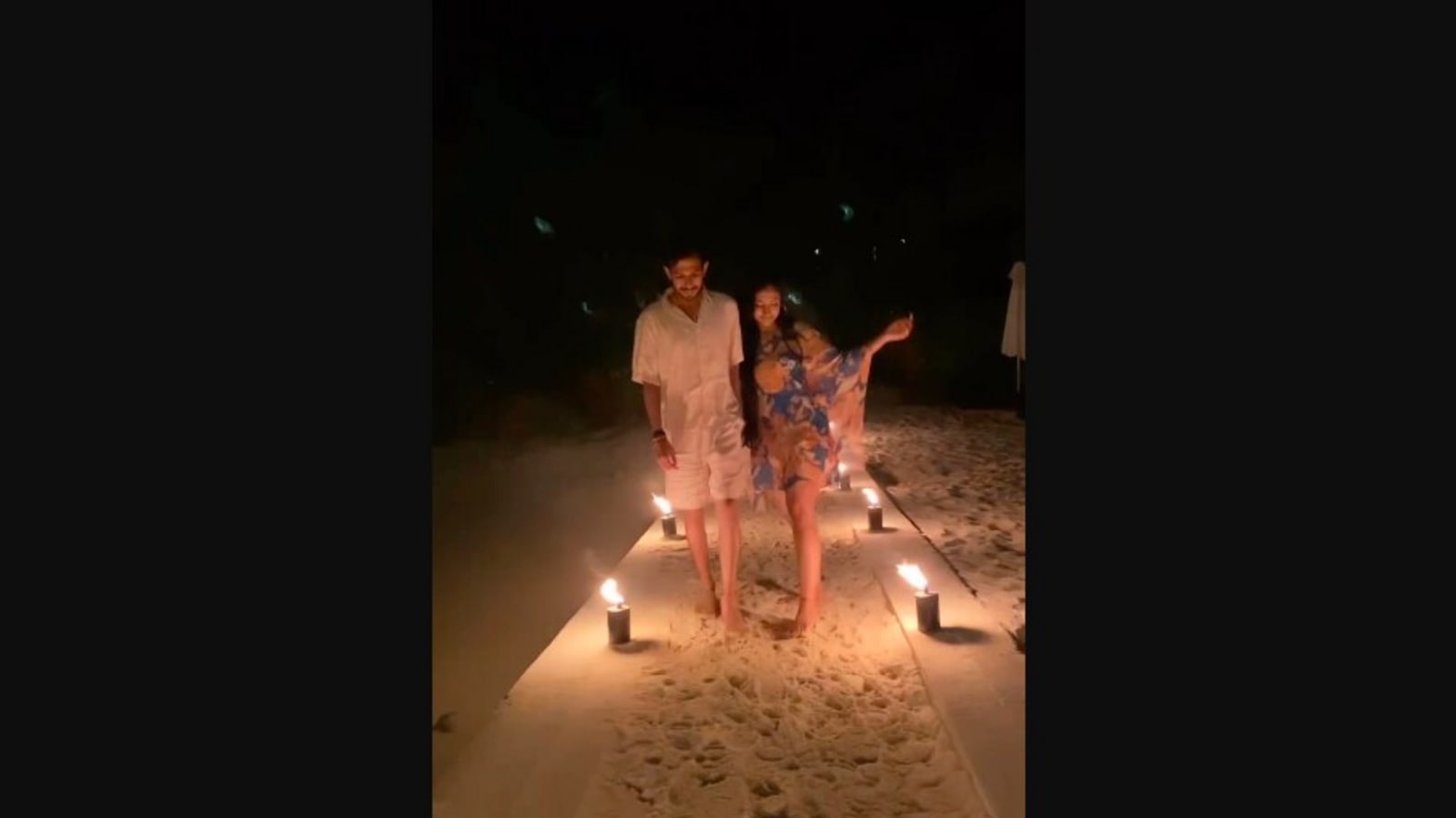 Yuzvendra Chahal, Dhanashree Verma set major couple goals with this video Trending photo photo