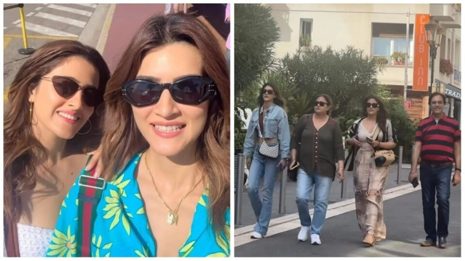 1600px x 900px - Kriti Sanon shares glimpses of her French holiday with parents, sister  Nupur | Bollywood - Hindustan Times