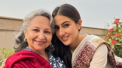 Sara Ali Khan talks about her grandmother Sharmila Tagore in new interview. Sara Ali Khan talks about her grandmother Sharmila Tagore in new interview.