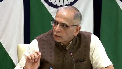 Foreign secretary Vinay Kwatra addresses a press conference regarding Shanghai Cooperation Organization (SCO) Summit 2022, in New Delhi on Thursday. (ANI) Foreign secretary Vinay Kwatra addresses a press conference regarding Shanghai Cooperation Organization (SCO) Summit 2022, in New Delhi on Thursday. (ANI)