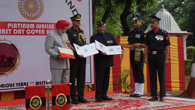 The guardians of the west played a pivotal role in the wars of 1965 and 1971 and have played a significant role in humanitarian work and disaster relief, the army said in a statement. (HT PHOTO)