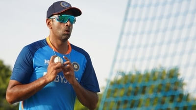 R Ashwin during a practice session at Dubai International Cricket Stadium (BCCI Twitter) R Ashwin during a practice session at Dubai International Cricket Stadium (BCCI Twitter)
