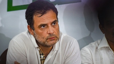 Congress leader Rahul Gandhi on Thursday condemned the incident of the killing of two Dalit girls in Uttar Pradesh's Lakhimpur Kheri. (PTI) Congress leader Rahul Gandhi on Thursday condemned the incident of the killing of two Dalit girls in Uttar Pradesh's Lakhimpur Kheri. (PTI)
