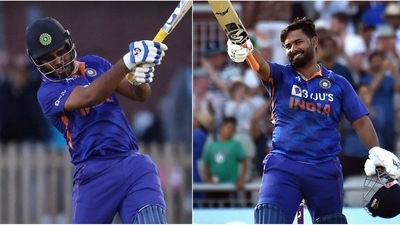 Sanju Samson (L) and Rishabh Pant (AP | Reuters) Sanju Samson (L) and Rishabh Pant (AP | Reuters)