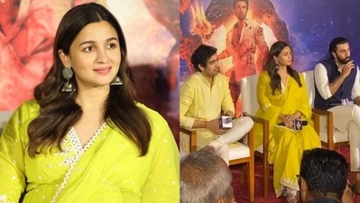 Alia Bhatt reacts to criticism on Brahmastra.