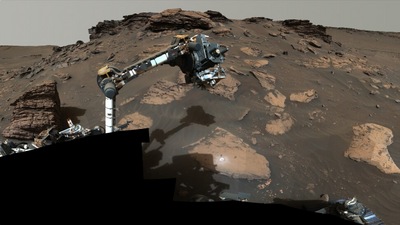 NASA's perseverance rover investigates geologically rich Mars terrain (NASA) NASA's perseverance rover investigates geologically rich Mars terrain (NASA)