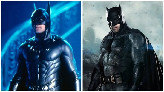 George Clooney played Batman in Batman and Robin (1997) while Ben Affleck has played the superhero in the DCEU since 2016.