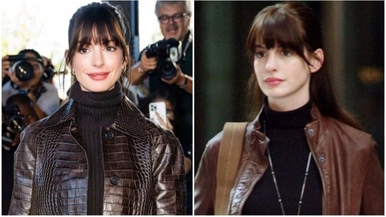 Anne Hathaway lives Devil Wears Prada dream at NYFW in dress similar to her character: 'She looks same 16 years later'(Instagram)
