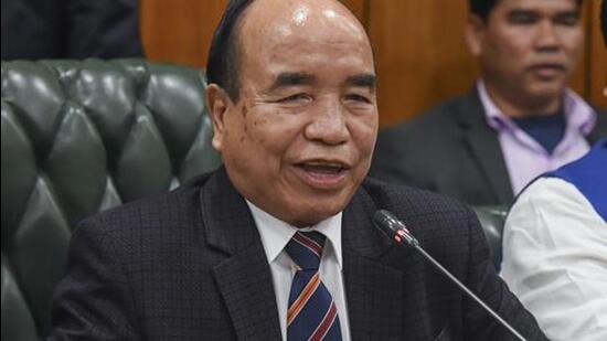 Mizoram chief minister Zoramthanga. (PTI)