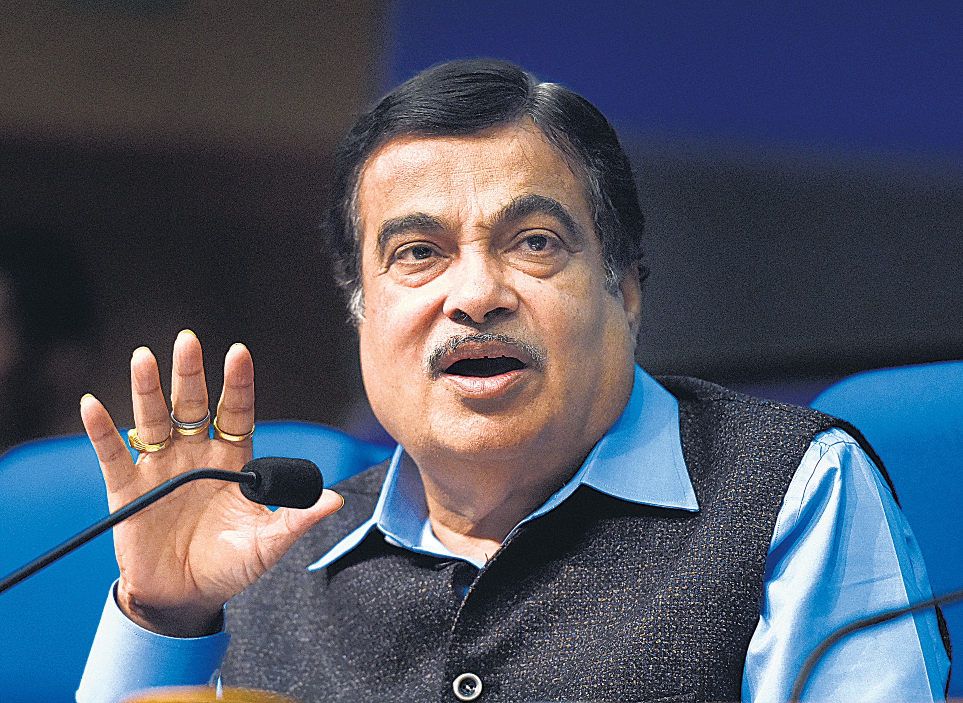 A few weeks backs, Nitin Gadkari had said that the Union government was working towards making six airbags compulsory in all cars. (File photo)