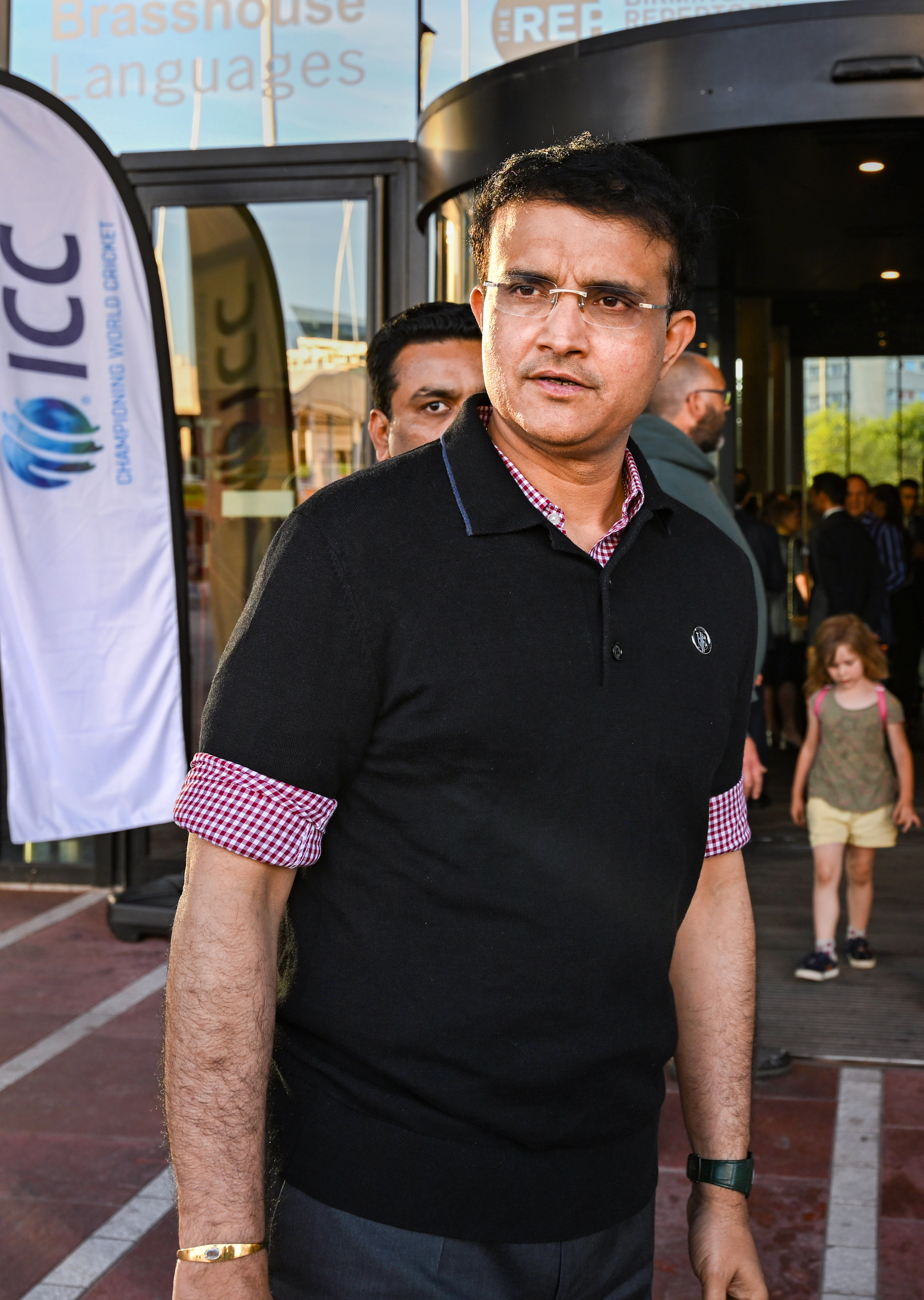 Birmingham: BCCI President Sourav Ganguly ahead of an ICC Board meeting, at the Library of Birmingham in July(PTI) Birmingham: BCCI President Sourav Ganguly ahead of an ICC Board meeting, at the Library of Birmingham in July(PTI)