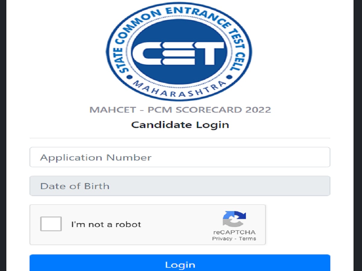 MHT CET Result 2022 Live PCM & PCB results declared, check scores