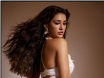 Disha Patani, in a white feather attire, is giving us queen of the jungle vibes