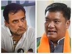 Congress said Pema Khandu is another product of the great ‘BJP washing machine’ Congress said Pema Khandu is another product of the great ‘BJP washing machine’