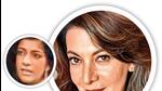 Divya Seth Shah at 22 (left) and at 55 (right) Divya Seth Shah at 22 (left) and at 55 (right)