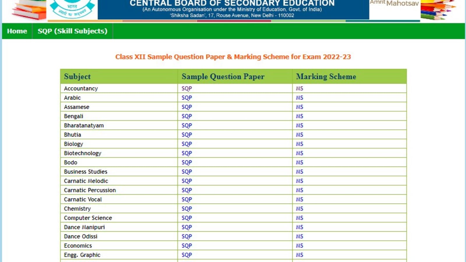 CBSE sample question papers 2022-23 out for 10th and 12th at cbseacademic.nic.in