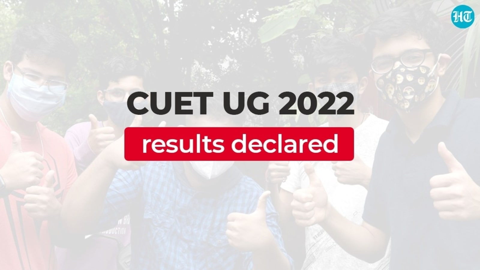 CUET UG 2022 result declared Here's how to check scores Hindustan Times