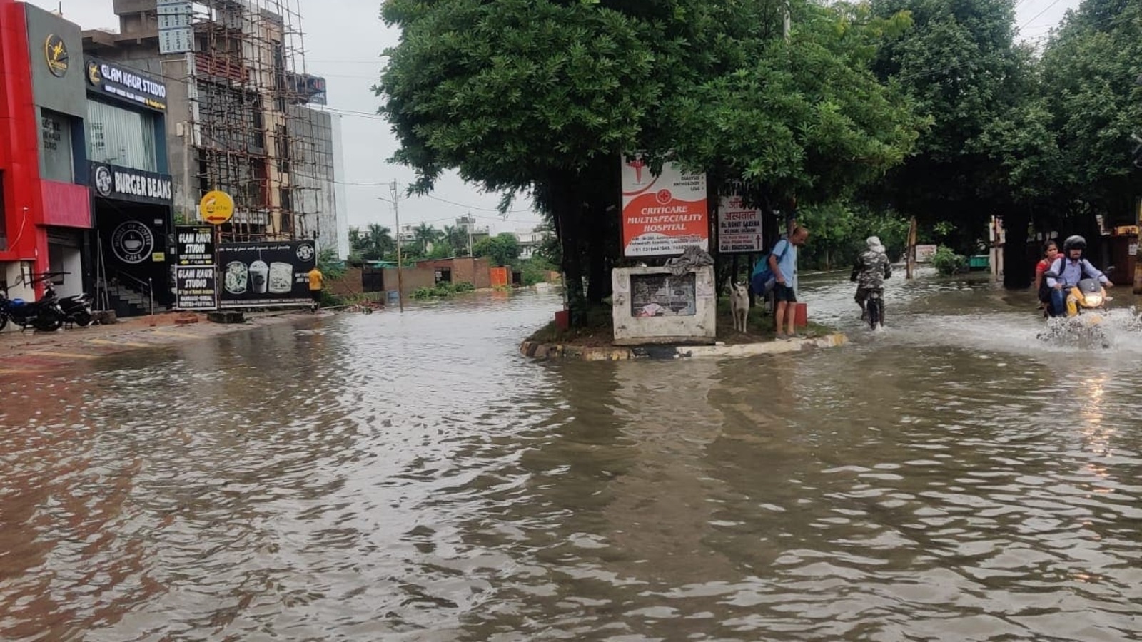 Schools Shut, Water Inside Homes As Heavy Rain Batters Lucknow| Pics ...