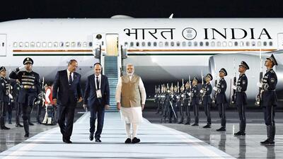 Following the summit, Modi is set to hold separate bilateral meetings with Uzbekistan President Shavkat Mirziyoyev, Putin and Raisi. (ANI) Following the summit, Modi is set to hold separate bilateral meetings with Uzbekistan President Shavkat Mirziyoyev, Putin and Raisi. (ANI)