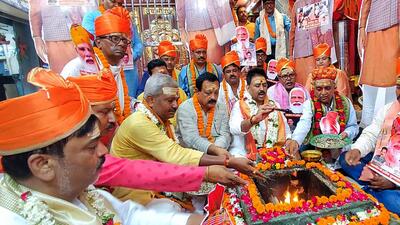 BJP has lined up a slew of programmes as part of its fortnight-long “seva” campaign to celebrate PM Narendra Modi’s birthday (Rajesh Kumar)