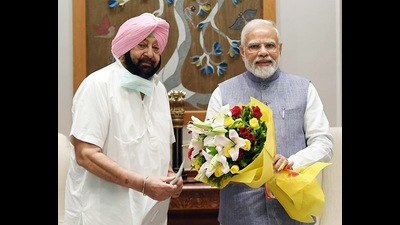 Captain Amarinder Singh to join Bharatiya Janata Party on Monday (Capt. Amarinder Singh Twitter/ANI Photo) Captain Amarinder Singh to join Bharatiya Janata Party on Monday (Capt. Amarinder Singh Twitter/ANI Photo)