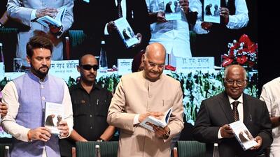 Former President Ramnath Kovind on Friday said Prime Minister Narendra Modi is a true follower of Dr BR Ambedkar (ANI) Former President Ramnath Kovind on Friday said Prime Minister Narendra Modi is a true follower of Dr BR Ambedkar (ANI)