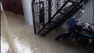 Rainfall over the last three days led to water logging in the city (HT PHOTO) Rainfall over the last three days led to water logging in the city (HT PHOTO)