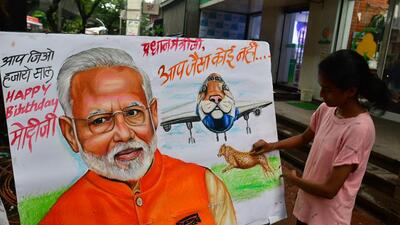 A number of events will be held on the occasion of Prime Minister Narendra Modi’s birthday, including a mega blood donation camp (HT PHOTO) A number of events will be held on the occasion of Prime Minister Narendra Modi’s birthday, including a mega blood donation camp (HT PHOTO)