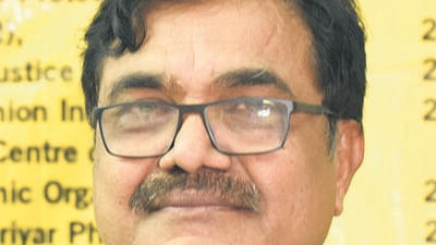 Anand Teltumbde, an accused in Elgar Parishad case HT Archives Anand Teltumbde, an accused in Elgar Parishad case HT Archives