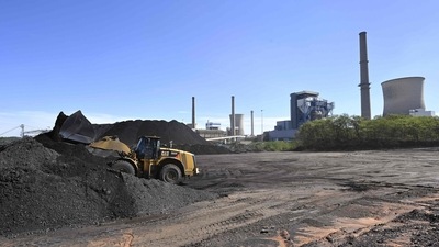 The money was offered to South Africa at United Nations climate talks in Glasgow last year. (AFP) The money was offered to South Africa at United Nations climate talks in Glasgow last year. (AFP)