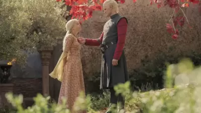 Mily Alcock and Matt Smith in a still from House of the Dragon.