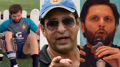 Shaheen Afridi; Wasim Akram; Shahid Afridi Shaheen Afridi; Wasim Akram; Shahid Afridi