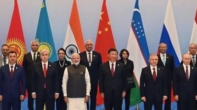Prime Minister Narendra Modi and Chinese president Xi Jinping at the Shanghai Cooperation Summit. (ANI) Prime Minister Narendra Modi and Chinese president Xi Jinping at the Shanghai Cooperation Summit. (ANI)