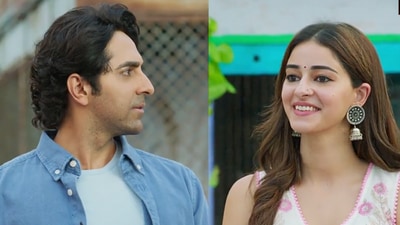 Ananya Panday and Ayushmann Khurrana in Dream Girl teaser. Ananya Panday and Ayushmann Khurrana in Dream Girl teaser.