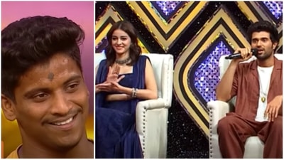 Vijay Deverakonda assured Dance Ikon contestant he won't lack clothes for his performances. Vijay Deverakonda assured Dance Ikon contestant he won't lack clothes for his performances.