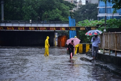 Subway closed due to waterlogging at Andheri in Mumbai.&nbsp; (Photo by Vijay Bate.)