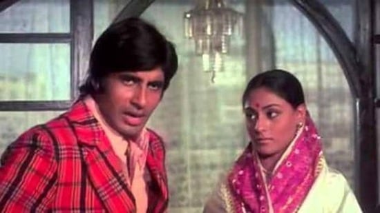 Amitabh Bachchan and Jaya Bachchan in Abhimaan (1973). (Film still) Amitabh Bachchan and Jaya Bachchan in Abhimaan (1973). (Film still)