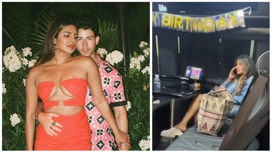 Priyanka Chopra, Nick Jonas fly off to mystery destination for his birthday