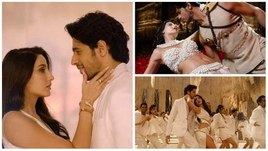 Thaank God song Manike features Nora Fatehi and Sidharth Malhotra.