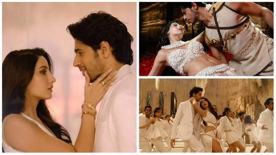 Thank God Song Manike Nora Fatehi Seduces A Mesmerised Sidharth Malhotra Watch Bollywood