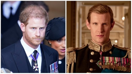 Prince Harry seems to be a fan of The Crown.