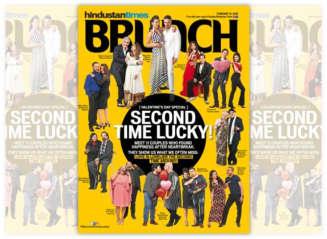 This Valentine’s Day HT Brunch cover from 2019 showcased couples who successfully found love a second time This Valentine’s Day HT Brunch cover from 2019 showcased couples who successfully found love a second time